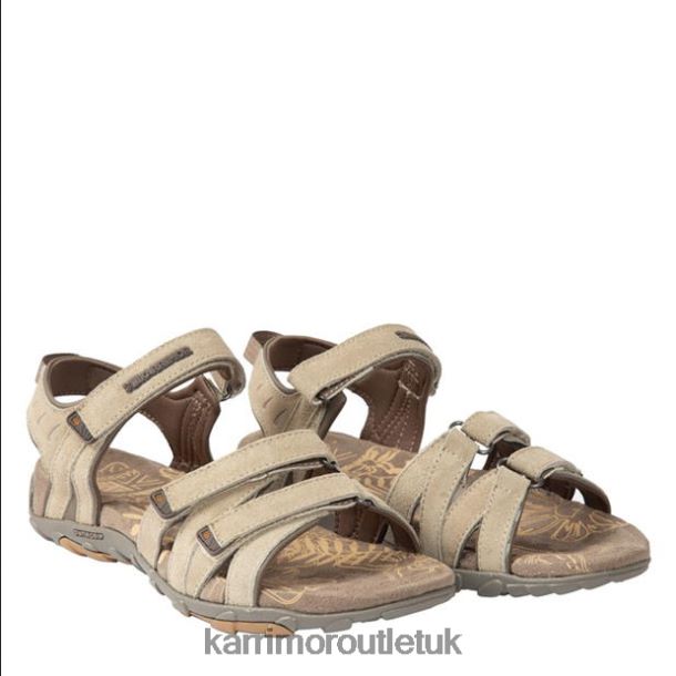 Karrimor Sandals UK - Footwear Karrimor Tuvalu Leather Sandals Tan Women R04TL0111