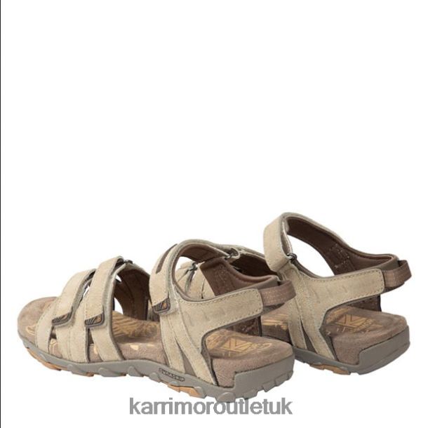 Karrimor Sandals UK - Footwear Karrimor Tuvalu Leather Sandals Tan Women R04TL0111