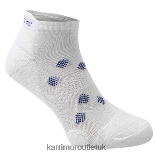 Karrimor UK - Accessories Karrimor 2 Pack Running Socks White Women R04TL056