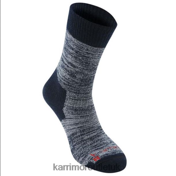 Karrimor UK - Accessories Karrimor Merino Fibre Heavyweight Walking Socks Navy Women R04TL0122