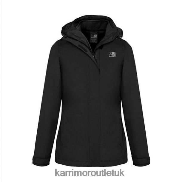 Karrimor UK - Clothing Karrimor 3 in 1 Weathertite Jacket Black Women R04TL0194