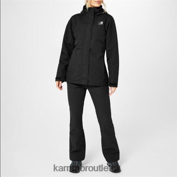 Karrimor UK - Clothing Karrimor 3 in 1 Weathertite Jacket Black Women R04TL0194