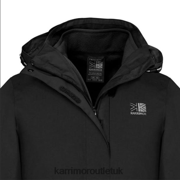 Karrimor UK - Clothing Karrimor 3 in 1 Weathertite Jacket Black Women R04TL0194