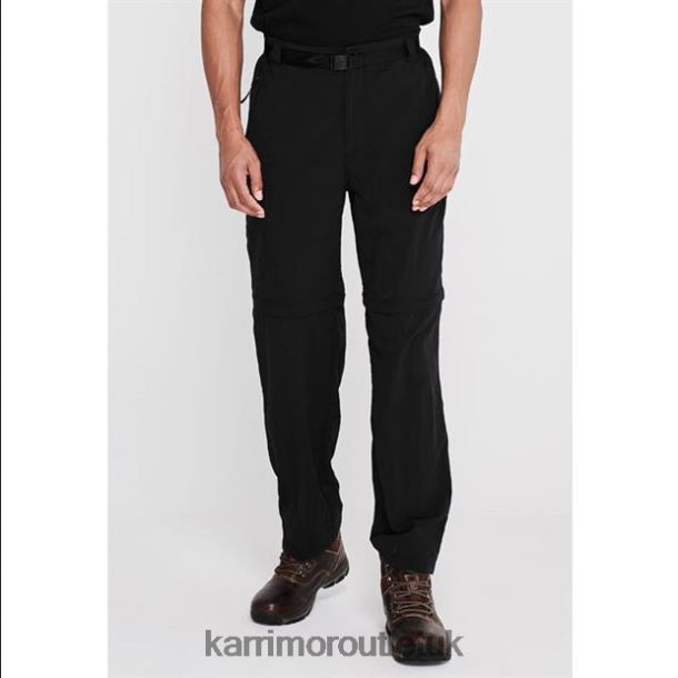 Karrimor UK - Clothing Karrimor Aspen Zip Off Trousers Black Men R04TL0140