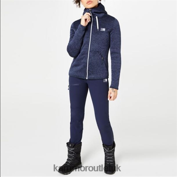 Karrimor UK - Clothing Karrimor Fleece Hoodie Navy Unisex R04TL0275