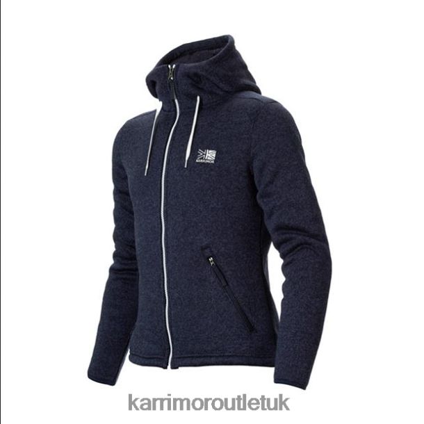 Karrimor UK - Clothing Karrimor Fleece Hoodie Navy Unisex R04TL0275