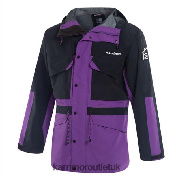 Karrimor UK - Clothing Karrimor K2 Alpine Jacket Black/Purple Men R04TL0155