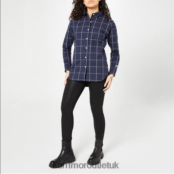 Karrimor UK - Clothing Karrimor Long Sleeve Shirt Navy Unisex R04TL0125