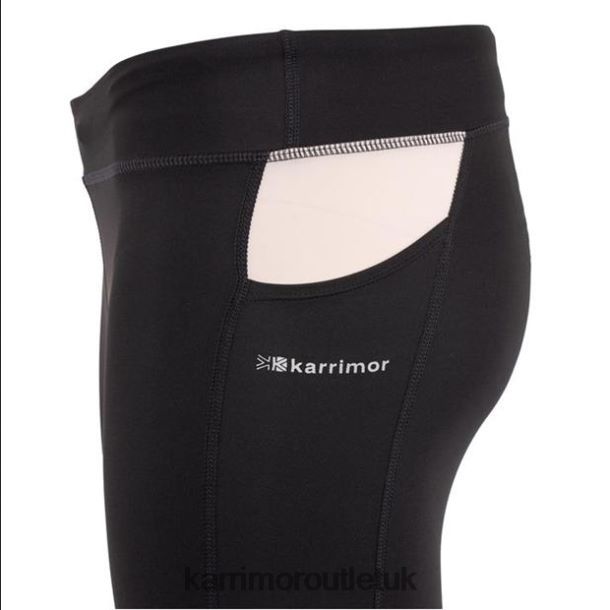 Karrimor UK - Clothing Karrimor Running Tights Black/Pink Girls R04TL022