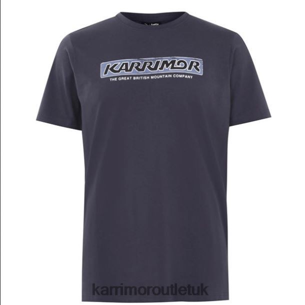 Karrimor UK - Clothing Karrimor T Shirt Blue Steel Men R04TL0185