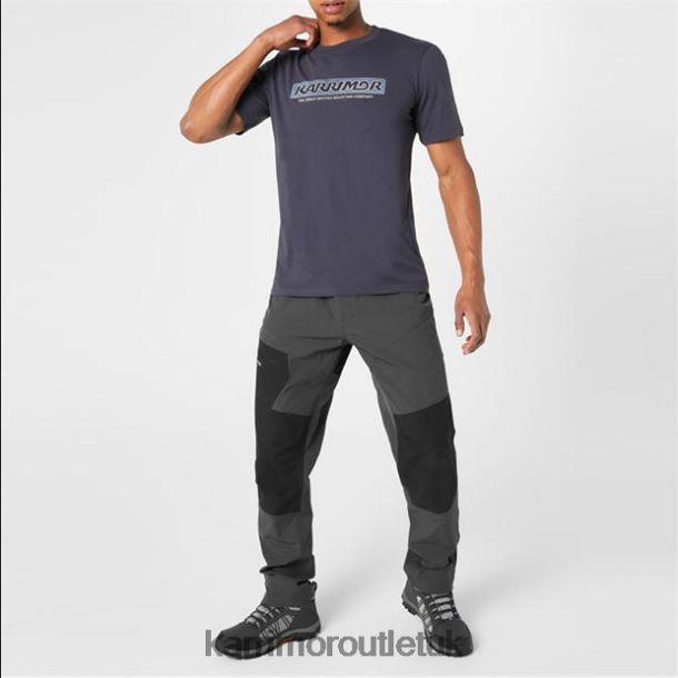 Karrimor UK - Clothing Karrimor T Shirt Blue Steel Men R04TL0185