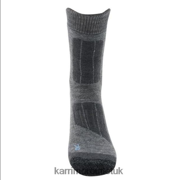 Karrimor UK - Clothing Karrimor Trekking Sockss Grey/Sky Junior R04TL0119