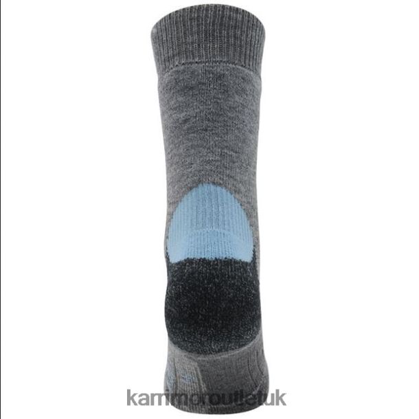 Karrimor UK - Clothing Karrimor Trekking Sockss Grey/Sky Junior R04TL0119