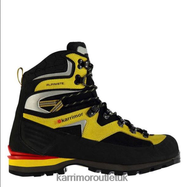 Karrimor UK - Footwear Karrimor Alpiniste Mountain Boots Black/Yellow Men R04TL068