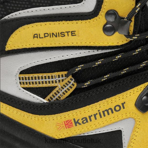 Karrimor UK - Footwear Karrimor Alpiniste Mountain Boots Black/Yellow Men R04TL068