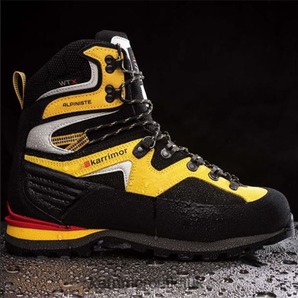 Karrimor UK - Footwear Karrimor Alpiniste Mountain Boots Black/Yellow Men R04TL068