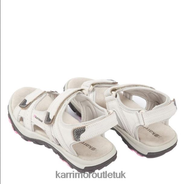 Karrimor UK - Footwear Karrimor Antibes Leather Sandals Beige/Pink Women R04TL0110