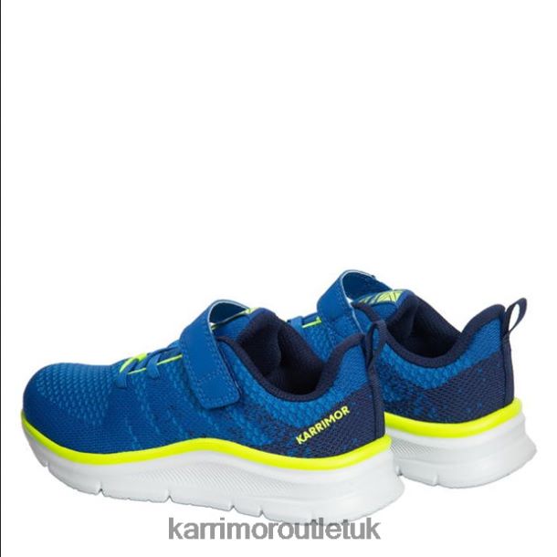 Karrimor UK - Footwear Karrimor Duma 6 Running Shoes Blue/Lime Boys R04TL0287