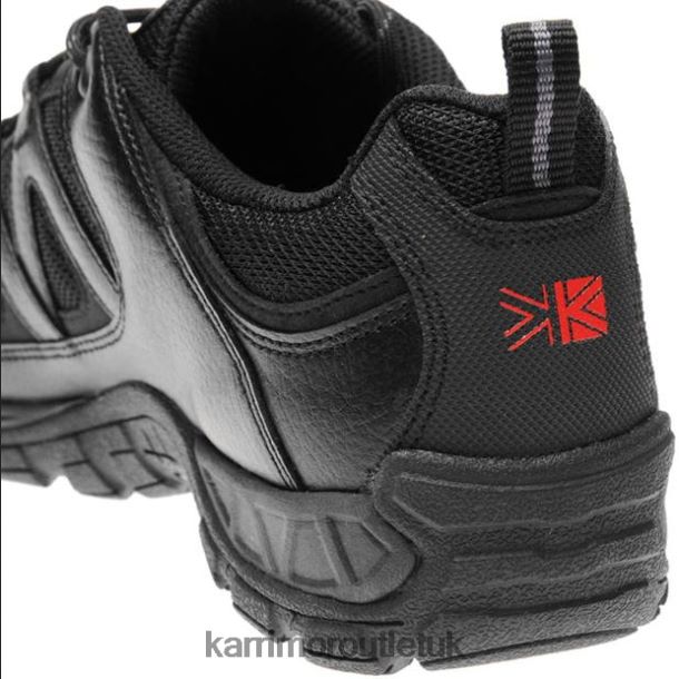 Karrimor UK - Footwear Karrimor Summit Leather Walking Shoes Black Men R04TL080