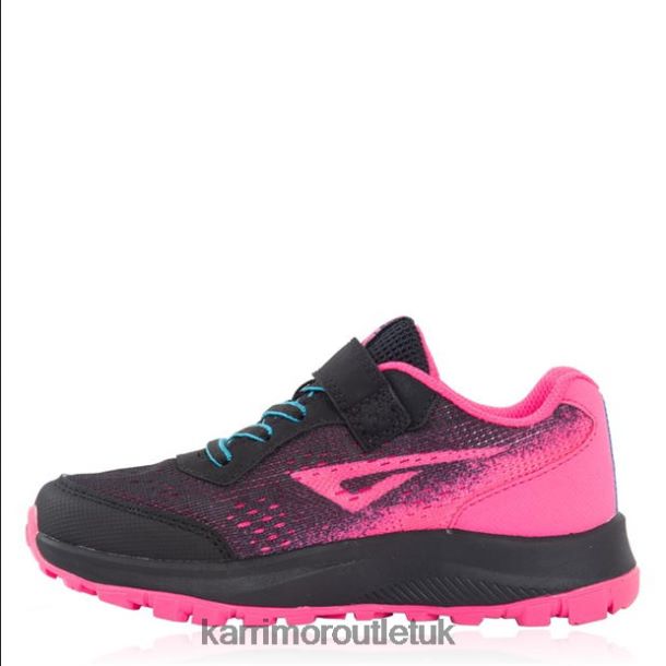 Karrimor UK - Footwear Karrimor Tempo TR 8 Trainers Black/Pink Girls R04TL0281