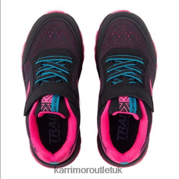 Karrimor UK - Footwear Karrimor Tempo TR 8 Trainers Black/Pink Girls R04TL0281