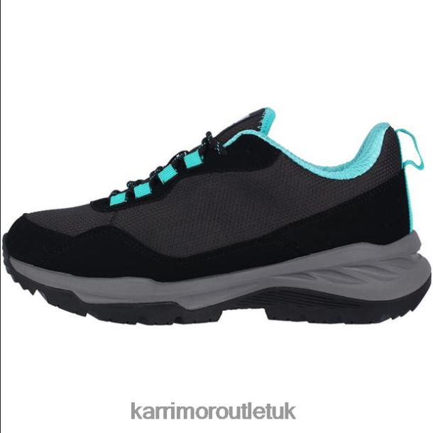 Karrimor UK - Footwear Karrimor Verdi Low Walking Shoes Charcoal/Teal Women R04TL092