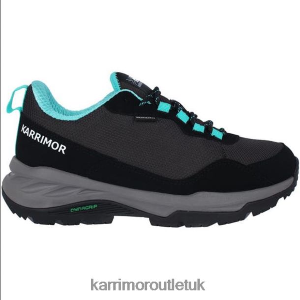 Karrimor UK - Footwear Karrimor Verdi Low Walking Shoes Charcoal/Teal Women R04TL092