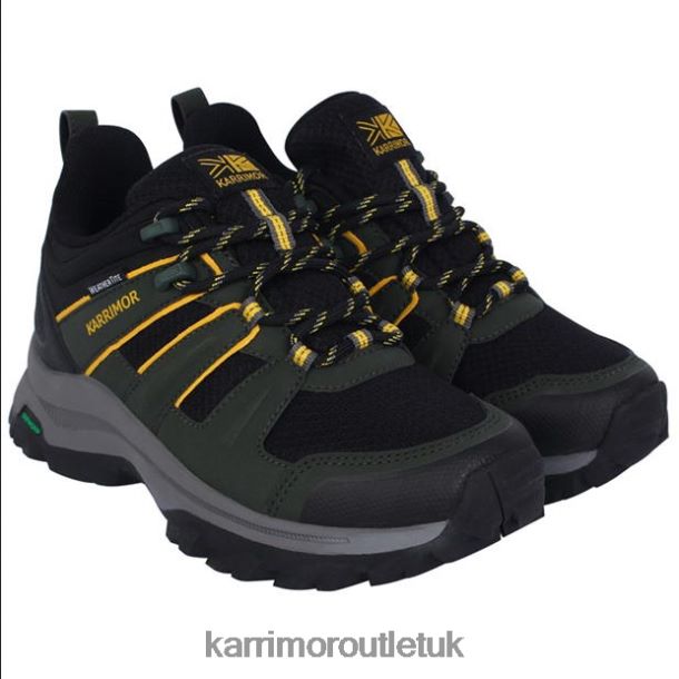 Karrimor UK - Footwear Karrimor Walking Shoes Khaki/Mustard Unisex R04TL0284